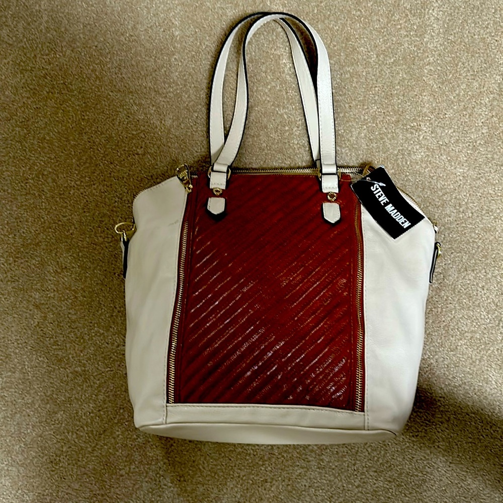 NWT STEVE MADDEN SATCHEL CROSSBODY BAG PURSE